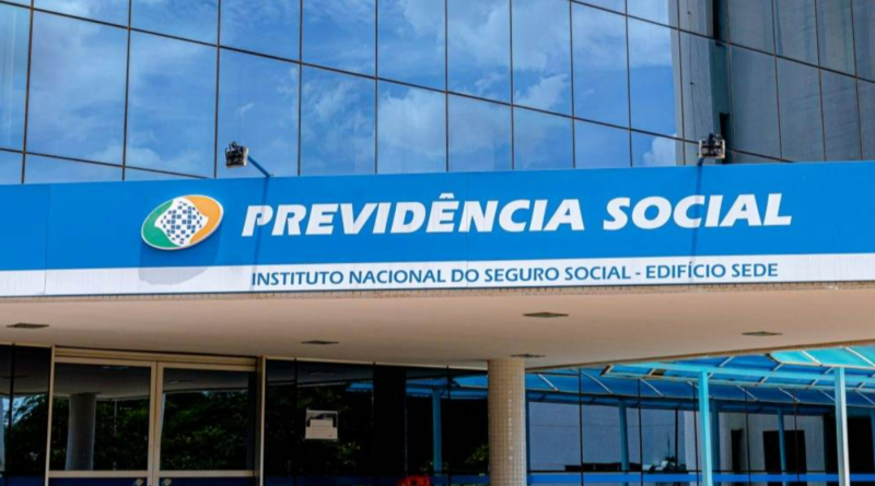 Fachada do edifício sede do Instituto Nacional do Seguro Social